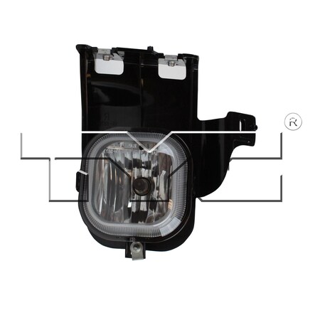 Tyc Tyc Capa Certified Fog Light Assembly, 19-5876-00-9 19-5876-00-9